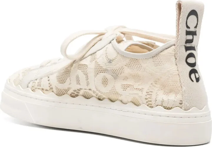 Lauren lace-detail sneakers - Image 3