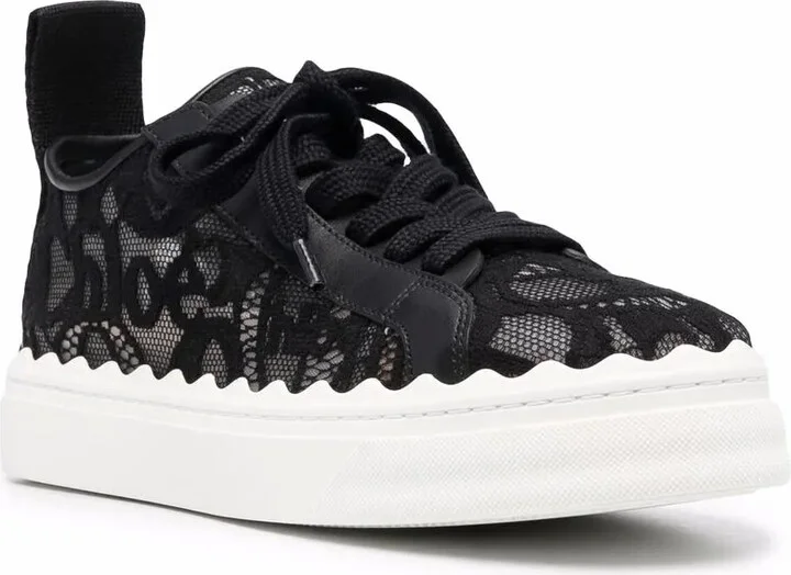 Lauren lace low-top sneakers - Image 2