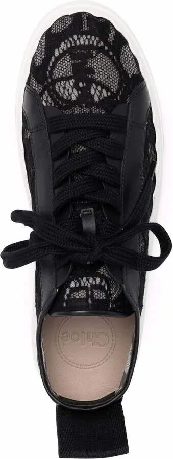 Lauren lace low-top sneakers - Image 4