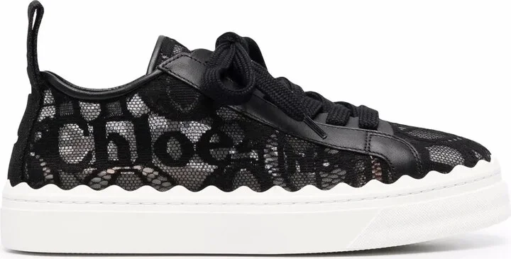 Lauren lace low-top sneakers