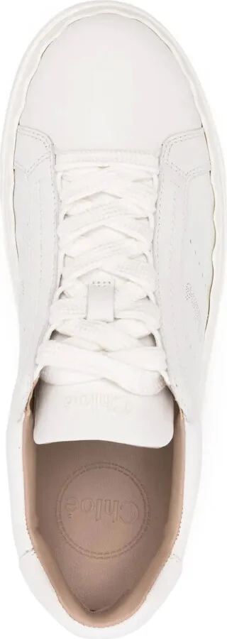 Lauren lace-up leather sneakers - Image 4