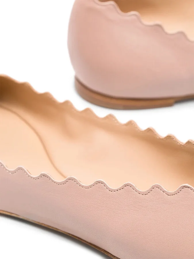 Lauren leather ballerina shoes - Image 4