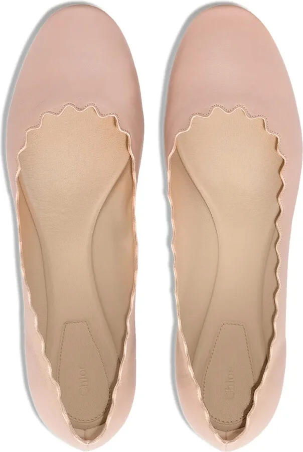 Lauren leather ballerina shoes - Image 5
