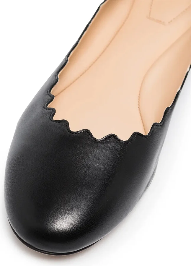 Lauren leather ballerina shoes - Image 2