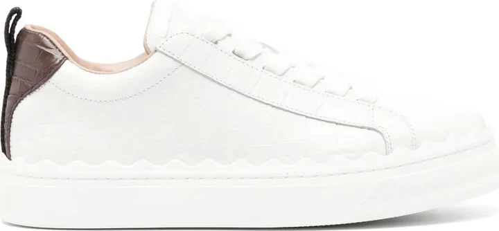 Lauren logo pull-tab sneakers