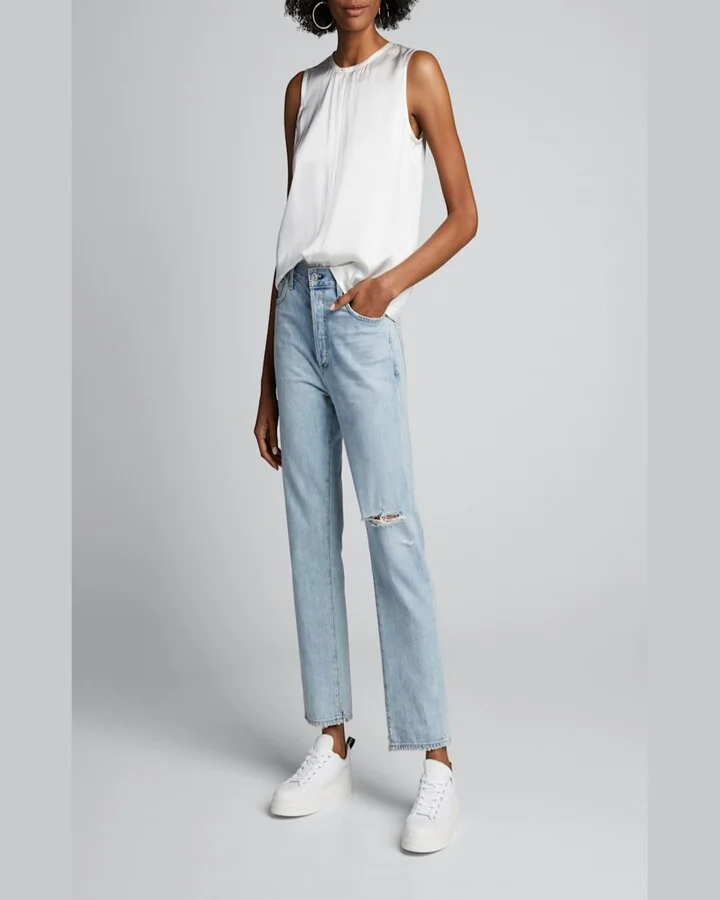 Lauren Low-Top Leather Sneakers - Image 8