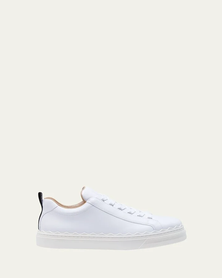Lauren Low-Top Leather Sneakers