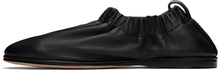 Lauren Manoogian Black Banded Ballerina Flats - Image 3