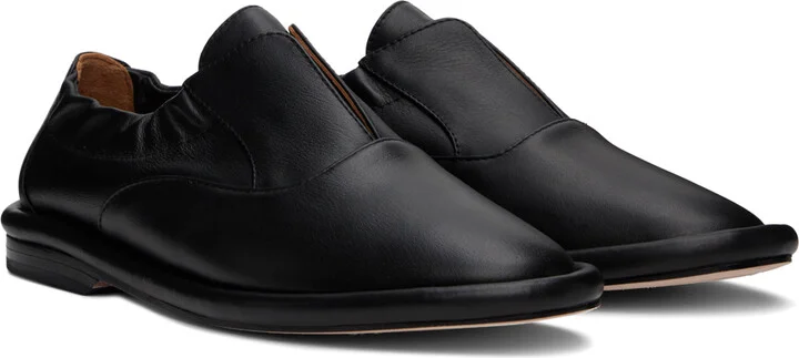 Lauren Manoogian Black Banded Oxford Loafers - Image 4