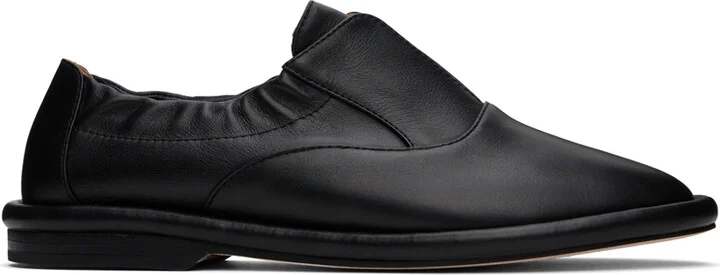 Lauren Manoogian Black Banded Oxford Loafers