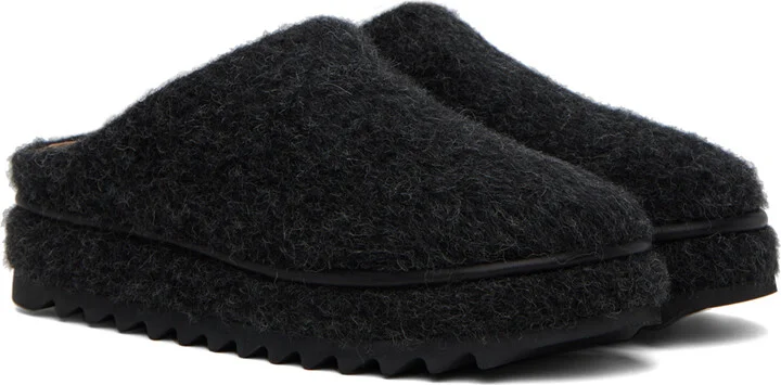 Lauren Manoogian Gray Moto Mules - Image 4
