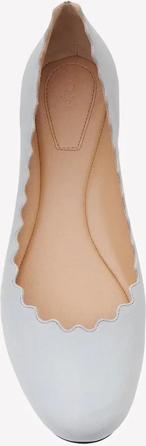 Lauren Nappa Leather Ballet Flats - Image 2