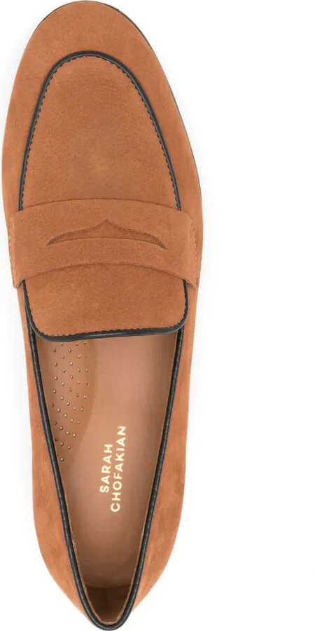 Lauren penny-slot leather loafers - Image 4