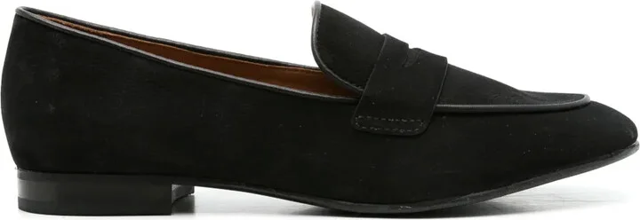 Lauren penny-slot leather loafers