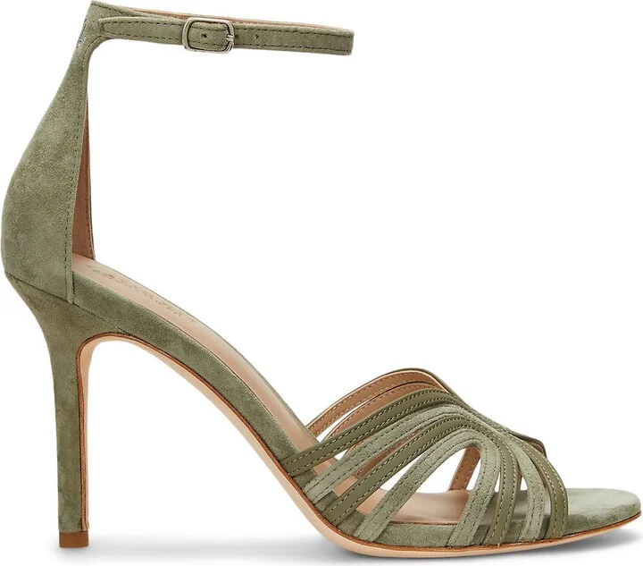 Lauren Ralph Lauren Allie Suede & Leather Multistrap Sandal Woman Sandals - Image 6
