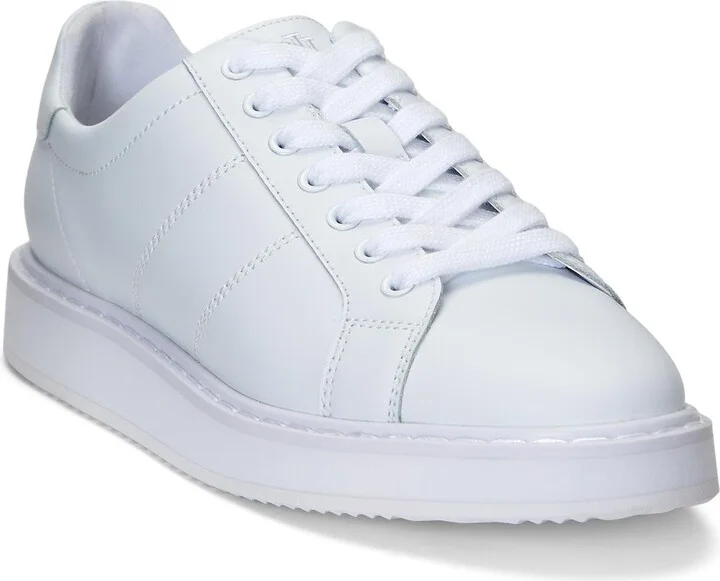 Lauren Ralph Lauren Angeline Sneaker Rl White/Rl White 9 B (M)