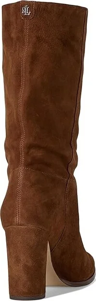 Lauren Ralph Lauren Artizan II Women's Shoes Tobacco : 9 B - Medium, Leather - Image 4