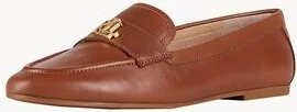 Lauren Ralph Lauren Averi Iii Burnished Leather Loafer Woman Loafers - Image 2