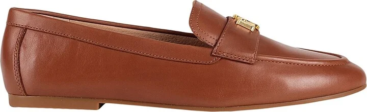 Lauren Ralph Lauren Averi Iii Burnished Leather Loafer Woman Loafers - Image 3