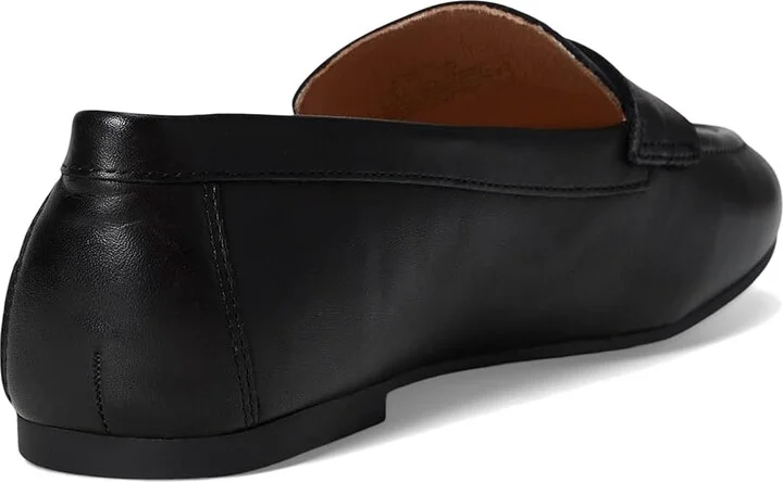 Lauren Ralph Lauren Averi III Burnished Leather Loafer Women's Shoes Black : 6.5 B - Medium - Image 4