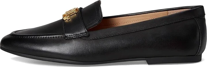 Lauren Ralph Lauren Averi III Burnished Leather Loafer Women's Shoes Black : 6.5 B - Medium - Image 6