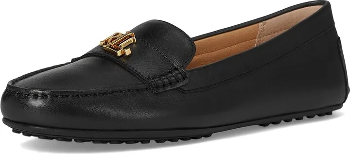 Lauren Ralph Lauren Barnsbury Women's Shoes Black : 6 B - Medium, Leather/Rubber - Image 5