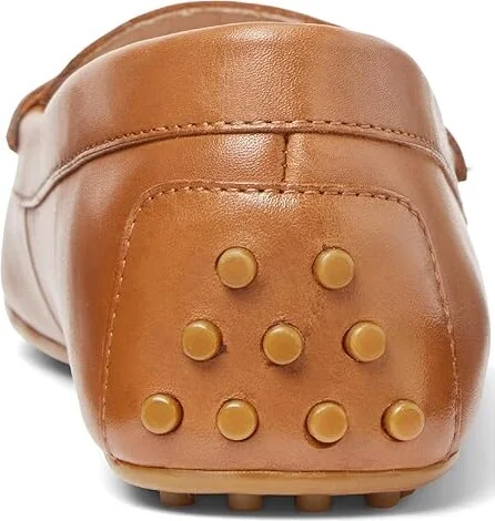 Lauren Ralph Lauren Barnsbury Women's Shoes Deep Saddle Tan : 10 B - Medium, Leather/Rubber - Image 3