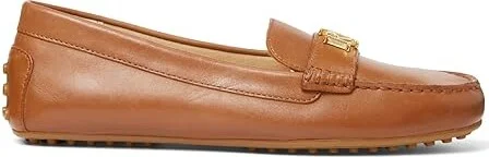 Lauren Ralph Lauren Barnsbury Women's Shoes Deep Saddle Tan : 10 B - Medium, Leather/Rubber - Image 4