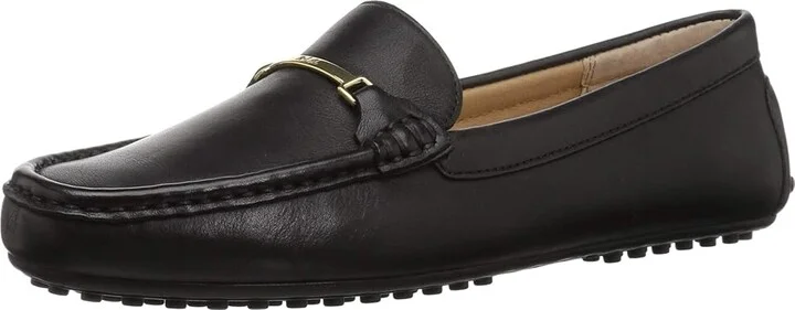 Lauren Ralph Lauren Briony Women's Shoes Black Super Soft Leather : 6.5 B - Medium - Image 2