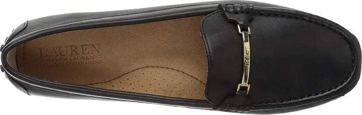 Lauren Ralph Lauren Briony Women's Shoes Black Super Soft Leather : 6.5 B - Medium - Image 3