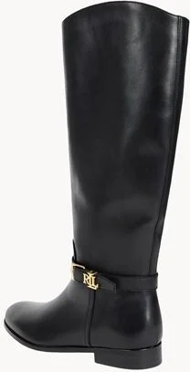 Lauren Ralph Lauren Brooke Burnished Leather Riding Boot Woman Boot - Image 2
