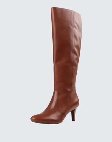 Lauren Ralph Lauren Caelynn Burnished Leather Boot Woman Boot - Image 5