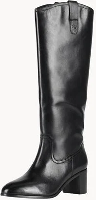 Lauren Ralph Lauren Carla Burnished Leather Ridingtk! Boot Woman Boot - Image 2