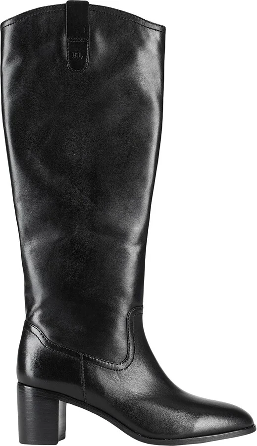 Lauren Ralph Lauren Carla Burnished Leather Ridingtk! Boot Woman Boot - Image 3