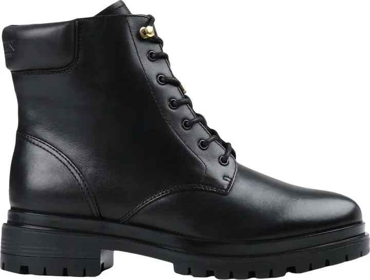 Lauren Ralph Lauren Carlee Burnished Leather Bootie Woman Ankle boots - Image 3