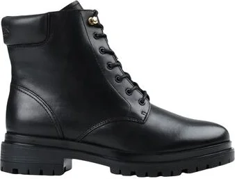 Lauren Ralph Lauren Carlee Burnished Leather Bootie Woman Ankle boots