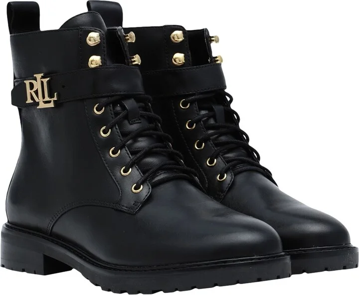 Lauren Ralph Lauren Eldridge Burnished Leather Boot Woman Ankle boots - Image 4
