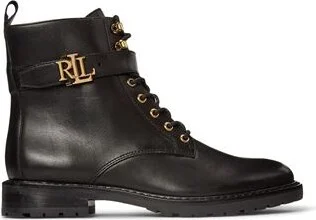 Lauren Ralph Lauren Eldridge Burnished Leather Boot Woman Ankle boots