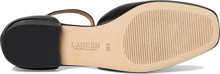 Lauren Ralph Lauren Emellie Calfskin Mary Jane High Women's Heels Black : 6.5 B - Medium, Leather - Image 3