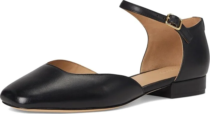 Lauren Ralph Lauren Emellie Calfskin Mary Jane High Women's Heels Black : 6.5 B - Medium, Leather - Image 5
