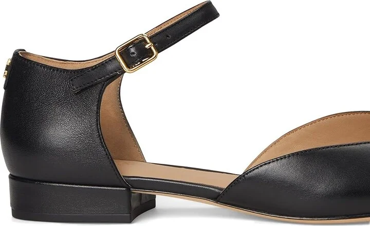 Lauren Ralph Lauren Emellie Calfskin Mary Jane High Women's Heels Black : 6.5 B - Medium, Leather - Image 7