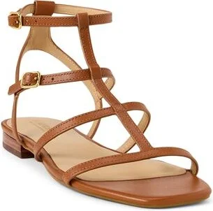 Lauren Ralph Lauren Everley Calfskin Gladiator Sandal Woman Sandals - Image 5