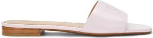 Lauren Ralph Lauren Everley Nappa Leather Slide Sandal Woman Sandals
