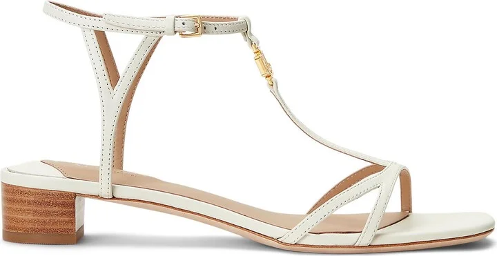 Lauren Ralph Lauren Fallon Nappa Leather Sandal Woman Sandals - Image 6