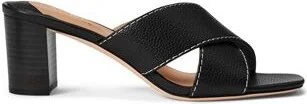 Lauren Ralph Lauren Freddi Tumbled Leather Sandal Woman Sandals