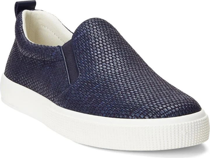 Lauren Ralph Lauren Haddley Sneaker Refined Navy/Refined Navy 5 B (M)