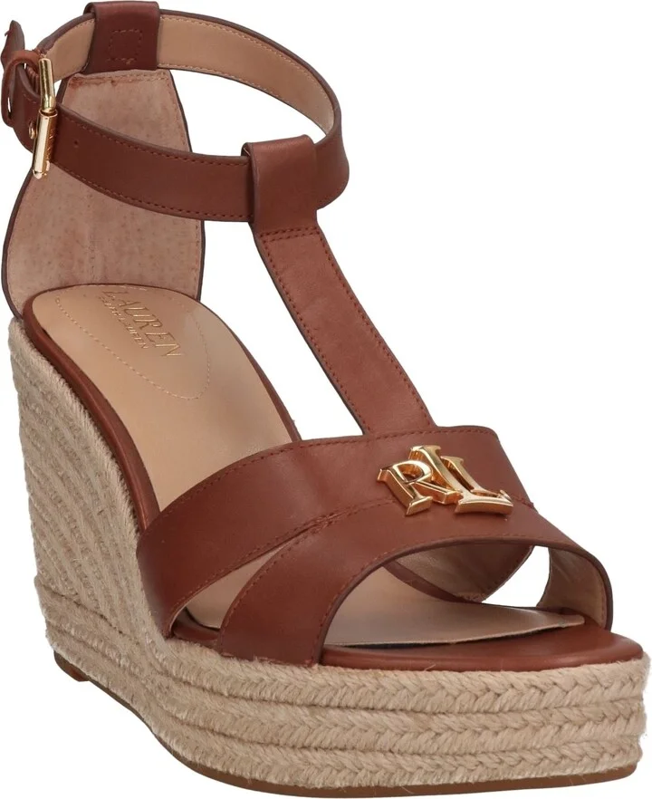 Lauren Ralph Lauren Hale Leather Espadrille Woman Espadrilles - Image 4
