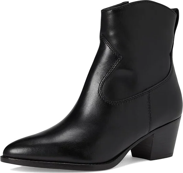 Lauren Ralph Lauren Harpher Burnished Leather Women's Boots Black : 5 B - Medium - Image 5