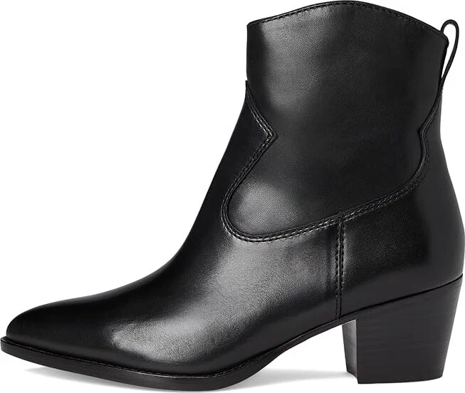 Lauren Ralph Lauren Harpher Burnished Leather Women's Boots Black : 5 B - Medium - Image 6