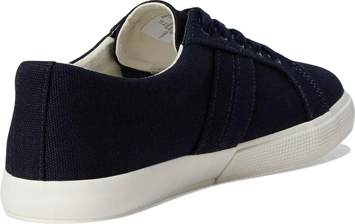 Lauren Ralph Lauren Janson Ii Canvas Sneakers Women's Shoes Lauren Navy : 8 B - Medium - Image 4